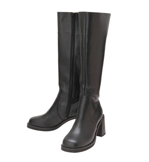 MURUA「ラウンドロングブーツ」|ロングブーツ|