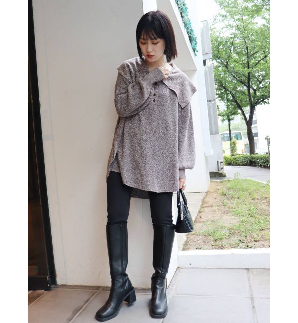 MURUA「ラウンドロングブーツ」|ロングブーツ|