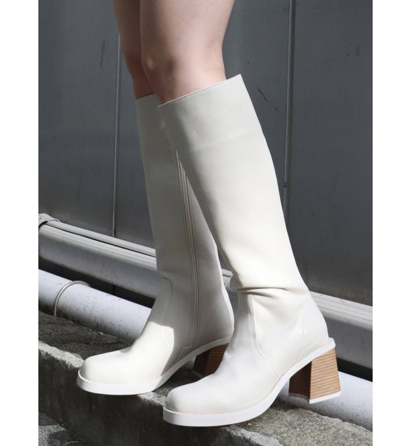 MURUA「ラウンドロングブーツ」|ロングブーツ|