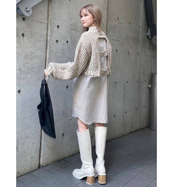 MURUA「ラウンドロングブーツ」|ロングブーツ|