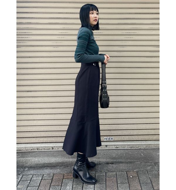 MURUA「サイドベルトマーメイドスカート」|スカート|