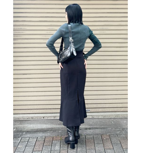 MURUA「サイドベルトマーメイドスカート」|スカート|