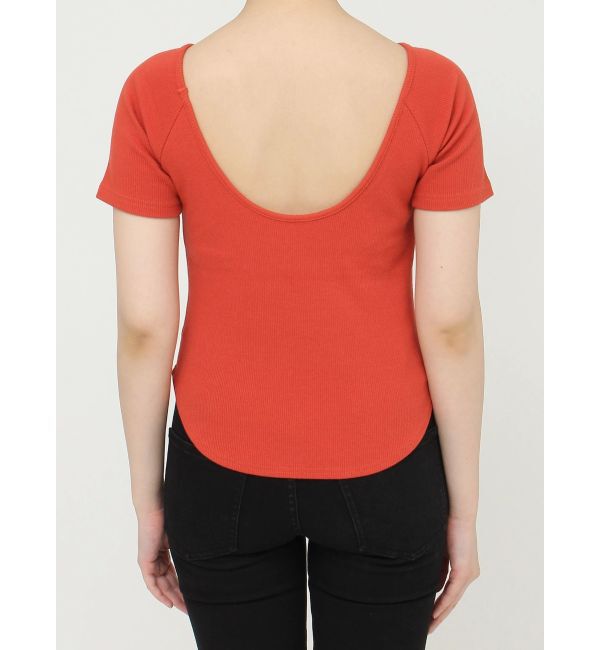 MURUA「バックシャンリブカットソー」|Tシャツ・カットソー|