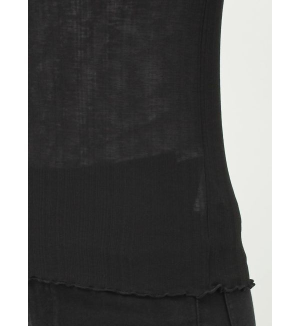 MURUA「ボトルネックシアーカットトップス」|Tシャツ・カットソー|