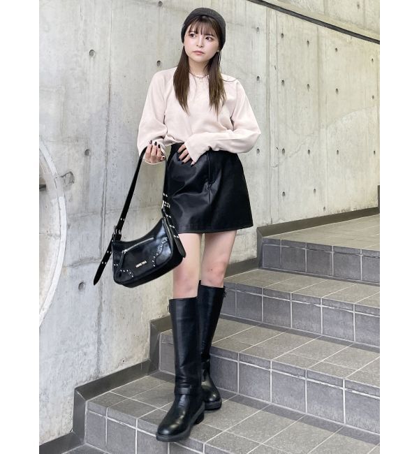 MURUA「エンジニアロングブーツ」|ロングブーツ|