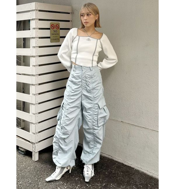 MURUA「シャーリングカーゴパンツ【セットアップ着用可】」|その他|