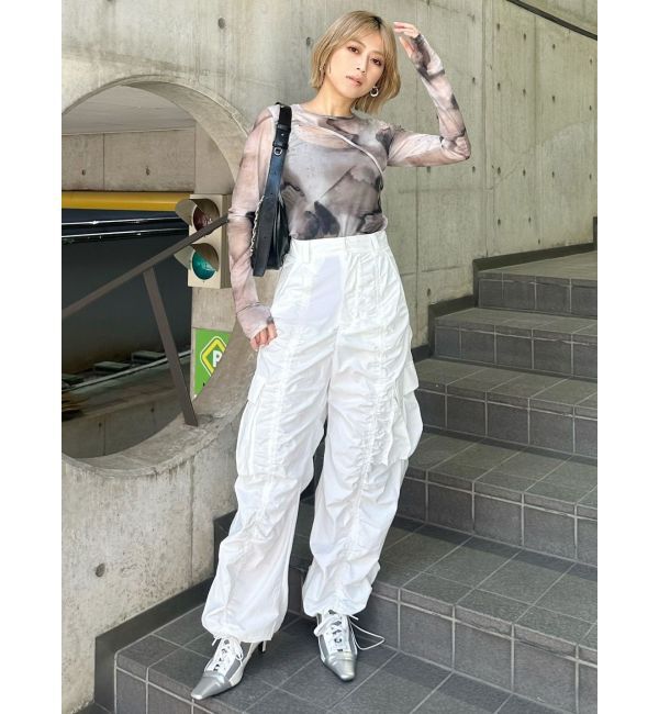 MURUA「シャーリングカーゴパンツ【セットアップ着用可】」|その他|