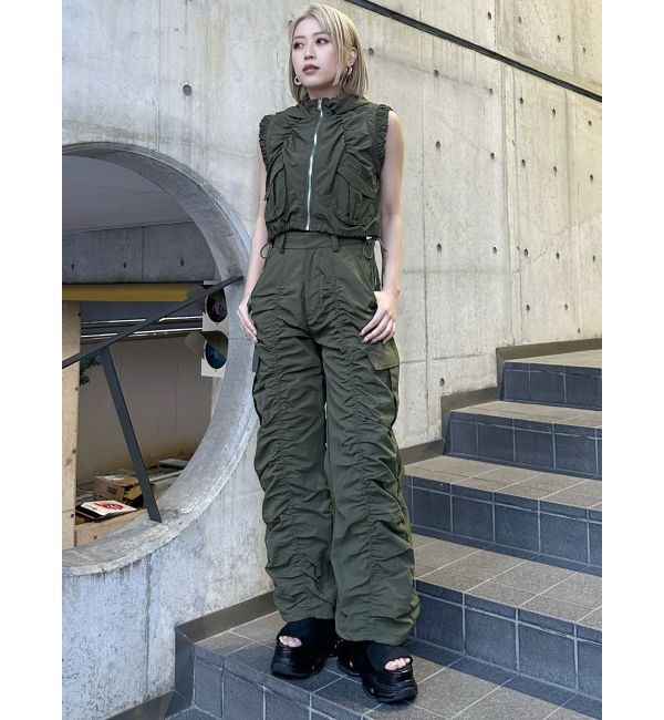 MURUA「シャーリングカーゴパンツ【セットアップ着用可】」|その他|