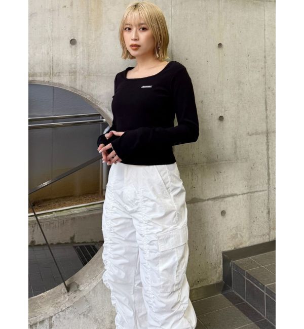 MURUA「シャーリングカーゴパンツ【セットアップ着用可】」|その他|