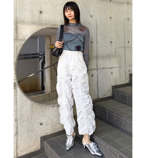 MURUA「シャーリングカーゴパンツ【セットアップ着用可】」|その他|