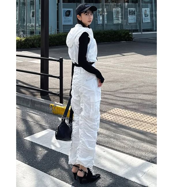 MURUA「シャーリングカーゴパンツ【セットアップ着用可】」|その他|