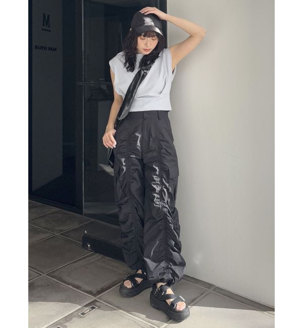 MURUA「シャーリングカーゴパンツ【セットアップ着用可】」|その他|