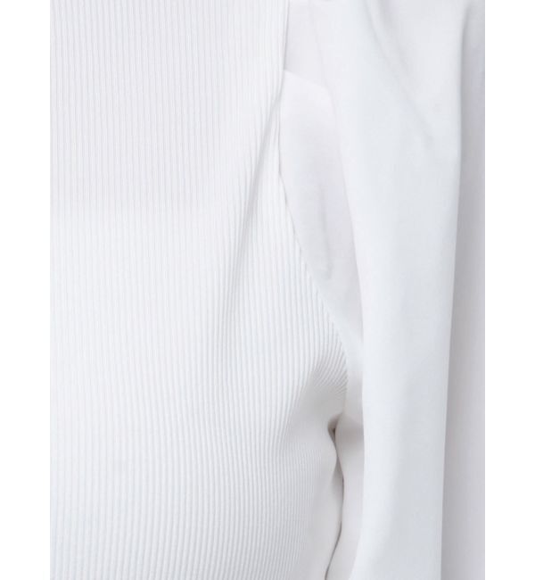 MURUA「テレコドッキングトップス」|Tシャツ・カットソー|