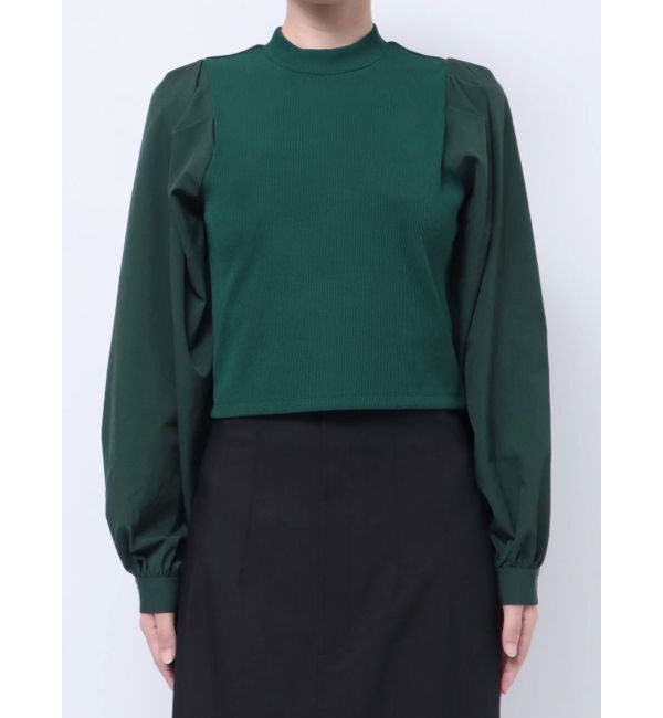 MURUA「テレコドッキングトップス」|Tシャツ・カットソー|