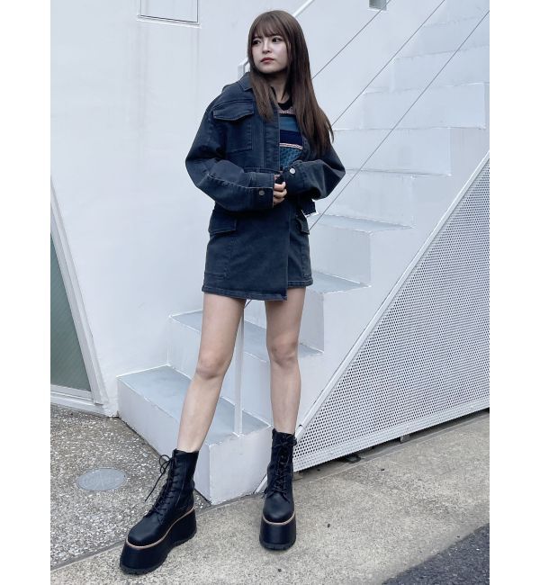 MURUA「レースアップブーツ」|その他|