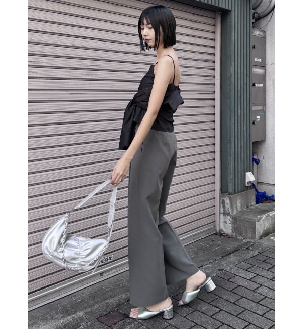 MURUA「メタリックパフミュール」|パンプス|