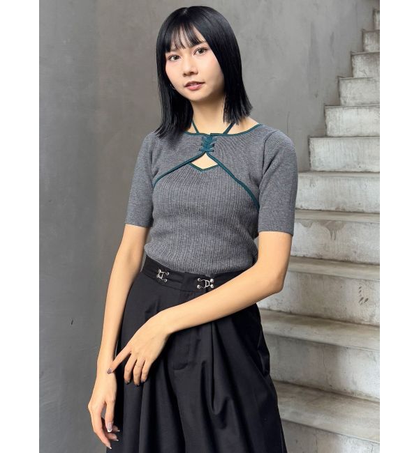 MURUA「ストリングタイニット」|ニット・セーター|