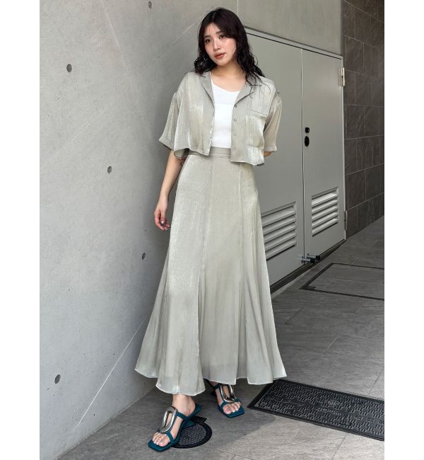 MURUA「シャイニーシアースカート」|スカート|