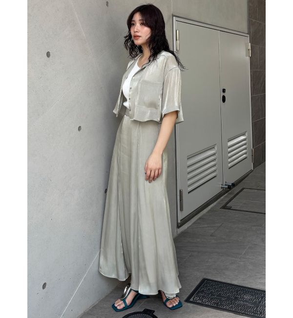 MURUA「シャイニーシアースカート」|スカート|