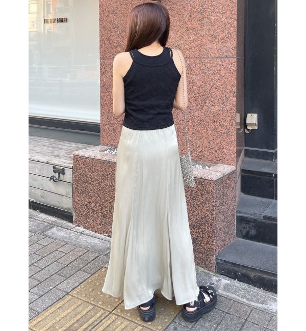 MURUA「シャイニーシアースカート」|スカート|