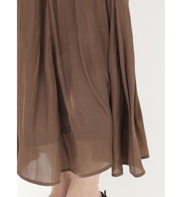 MURUA「シャイニーシアースカート」|スカート|