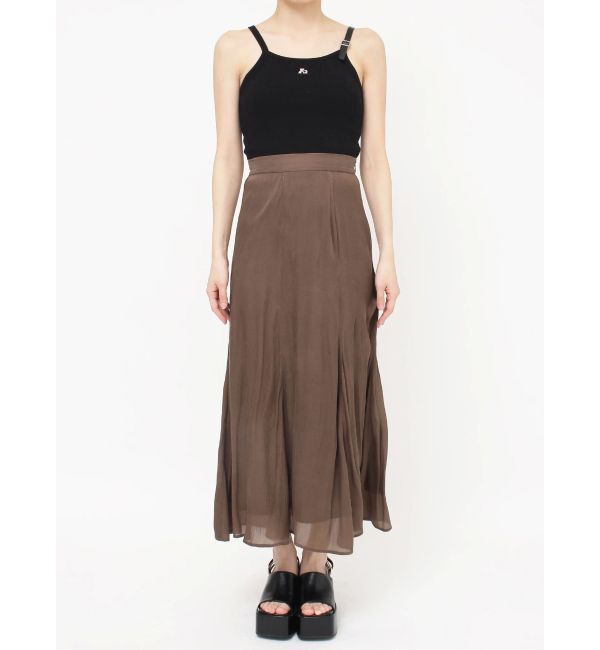 MURUA「シャイニーシアースカート」|スカート|