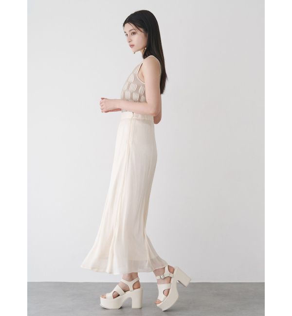 MURUA「シャイニーシアースカート」|スカート|