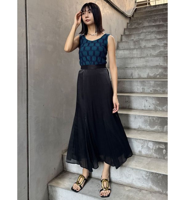 MURUA「シャイニーシアースカート」|スカート|