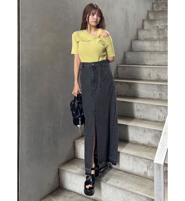 MURUA「リングスルーアシメニット」|ニット・セーター|