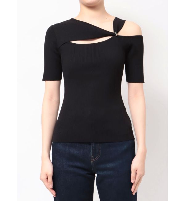 MURUA「リングスルーアシメニット」|ニット・セーター|