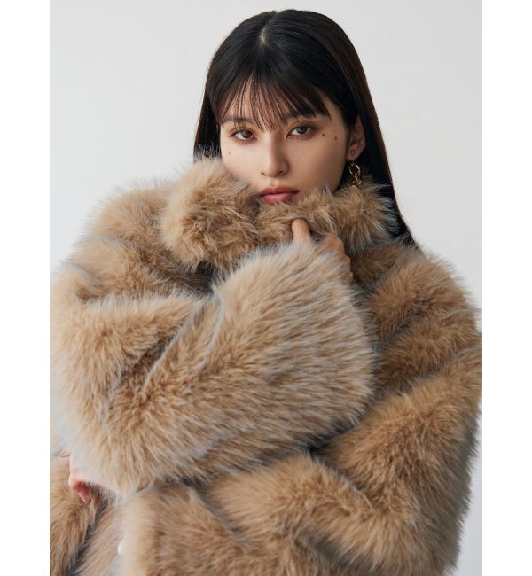 MURUA「MIXフェイクファーブルゾン」|ブルゾン・スタジャン|