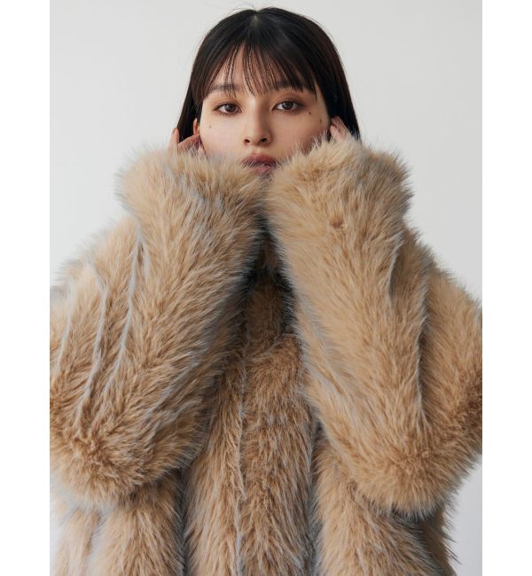 MURUA「MIXフェイクファーブルゾン」|ブルゾン・スタジャン|