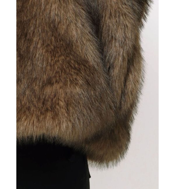 MURUA「MIXフェイクファーブルゾン」|ブルゾン・スタジャン|