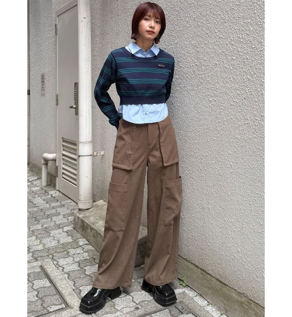 MURUA「スクエアソールベルトローファー」|ローファー|