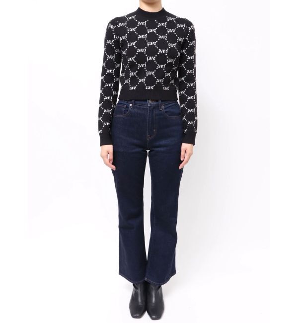 MURUA「モノグラムバイカラーニット」|ニット・セーター|