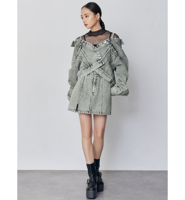 MURUA「2wayデニムジャケット【セット販売対象】」|デニムジャケット|