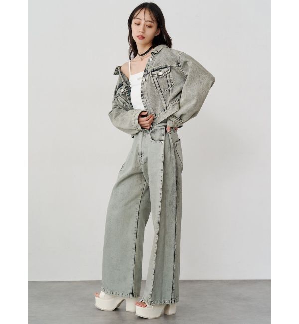 MURUA「2wayデニムジャケット【セット販売対象】」|デニムジャケット|