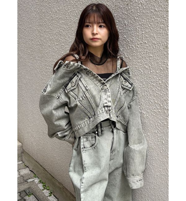 MURUA「2wayデニムジャケット【セット販売対象】」|デニムジャケット|