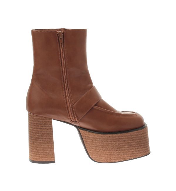 MURUA「ローファーライクベルトブーツ」|ショートブーツ|