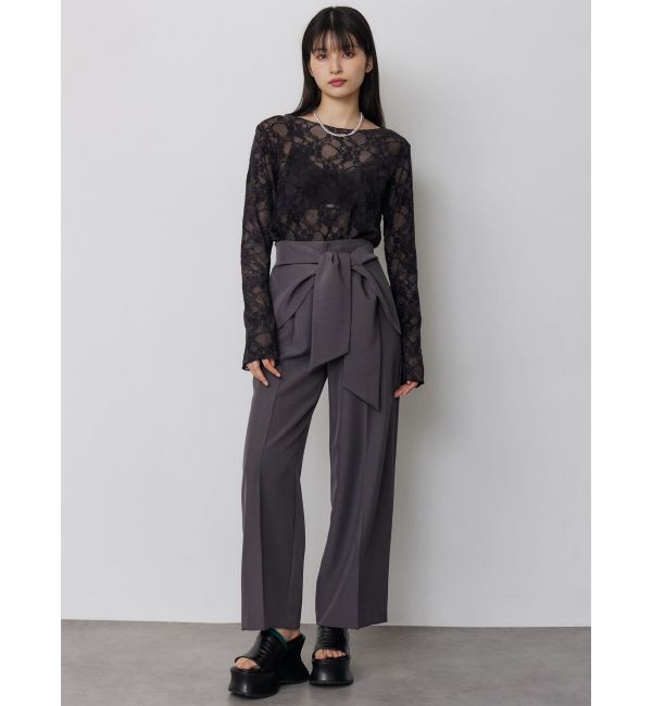 MURUA「フロッキーフラワーシアートップス」|Tシャツ・カットソー|