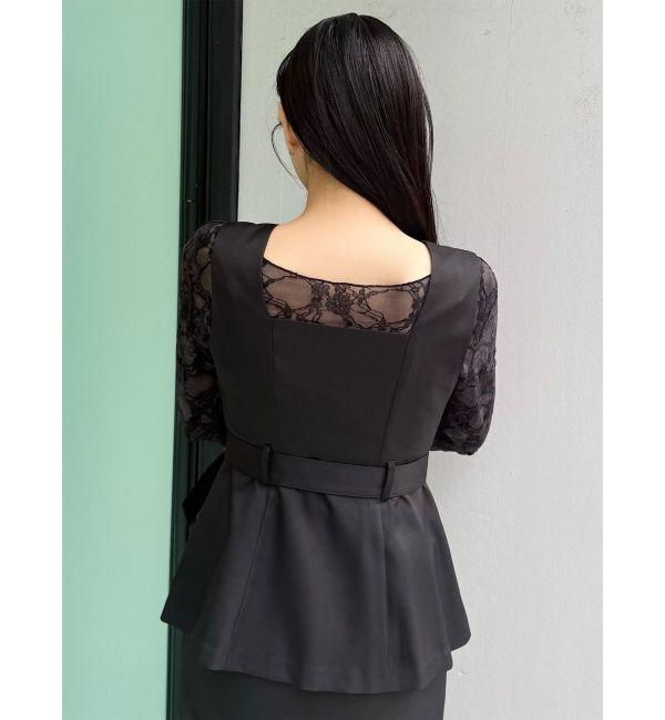 MURUA「フロッキーフラワーシアートップス」|Tシャツ・カットソー|