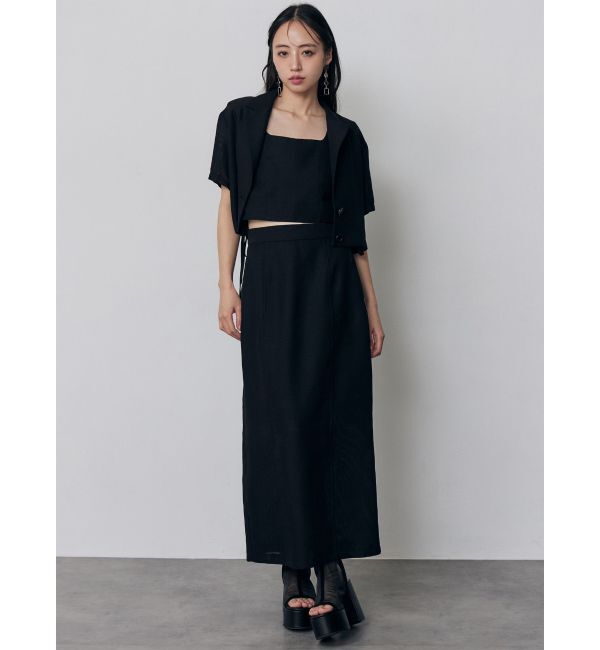 MURUA「メッシュショートシャツジャケット【セットアップ着用可】」|テーラードジャケット|