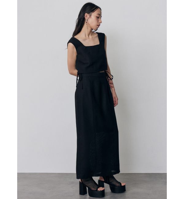 MURUA「メッシュナロースカート【セットアップ着用可】」|スカート|