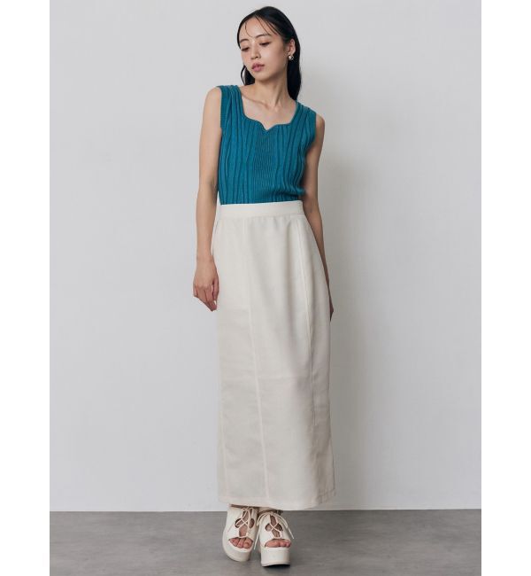 MURUA「メッシュナロースカート【セットアップ着用可】」|スカート|