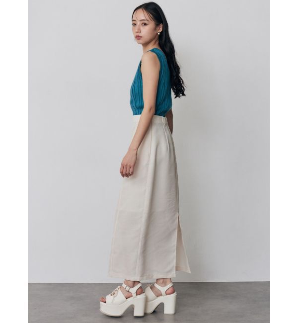 MURUA「メッシュナロースカート【セットアップ着用可】」|スカート|