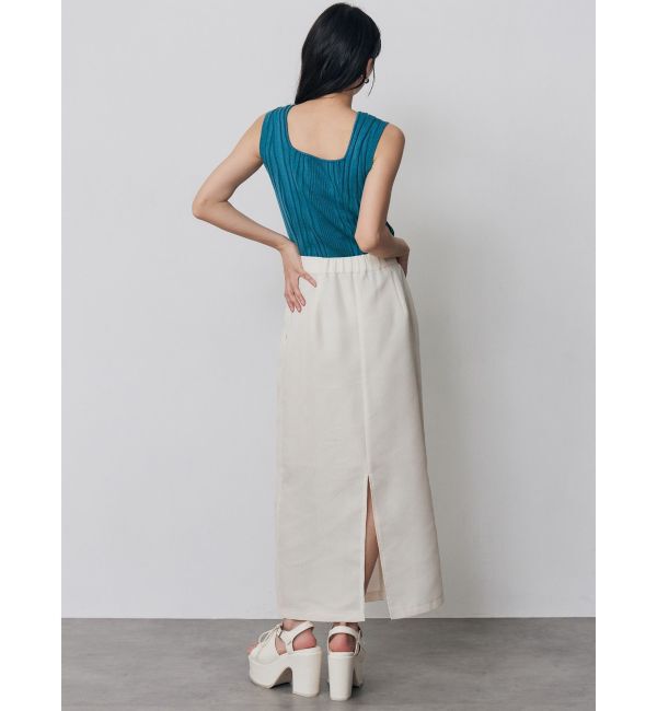 MURUA「メッシュナロースカート【セットアップ着用可】」|スカート|