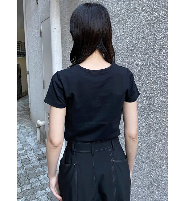 MURUA「パターンロゴパッチTシャツ」|Tシャツ・カットソー|