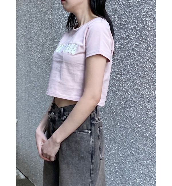 MURUA「パターンロゴパッチTシャツ」|Tシャツ・カットソー|