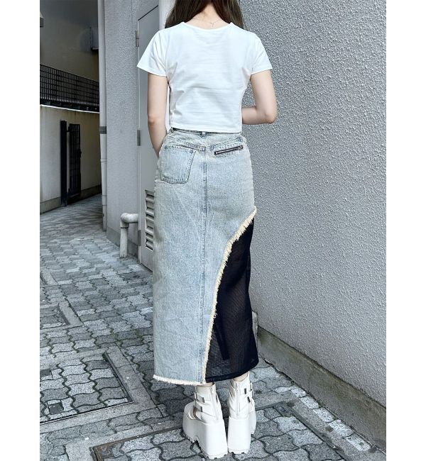 MURUA「パターンロゴパッチTシャツ」|Tシャツ・カットソー|