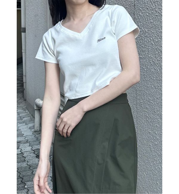 MURUA「ライティングロゴプレートTシャツ」|Tシャツ・カットソー|